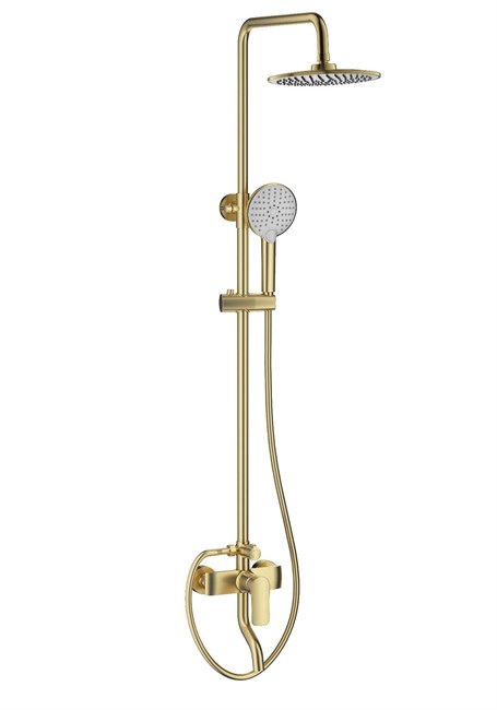 WONZON & WOGHAND Душевая система Line, Брашированное золото (WW-AE3354-BG) WW-AE3354-BG