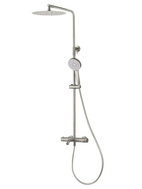 WONZON & WOGHAND Душевая система STICK, Брашированный никель (WW-88739017-BN) WW-88739017-BN