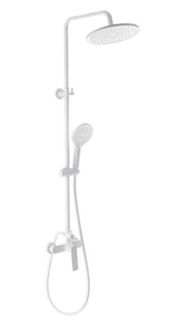 WONZON & WOGHAND Душевая система , Белый матовый (WW-B3200-MW) WW-B3200-MW