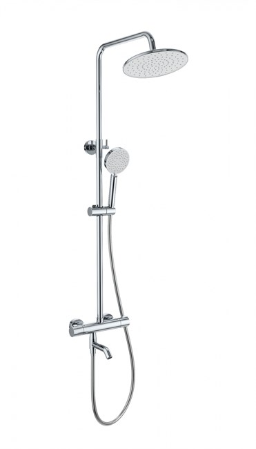 WONZON & WOGHAND Душевая система с термостатом INN 4, Хром (WW-B3047-A1-CR) WW-B3047-A1-CR