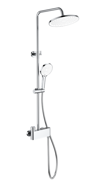 WONZON & WOGHAND Душевая система с термостатом MUSE Corno, Хром (WW-B3110-CR) WW-B3110-CR
