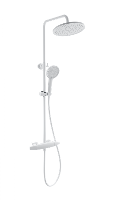 WONZON & WOGHAND Душевая система с термостатом NEO, Белый матовый (WW-B3035-A1-MW) WW-B3035-A1-MW