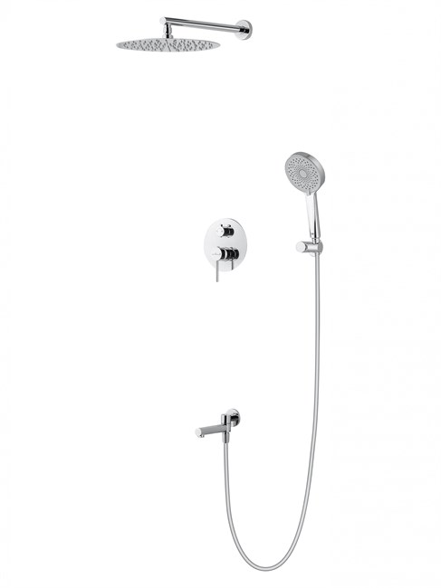 WONZON & WOGHAND Душевая система встраиваемая STICK, Хром (WW-88939017-CR) WW-88939017-CR