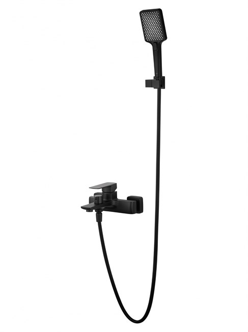 WONZON & WOGHAND Смеситель для ванны с душем EDGE, Черный матовый (WW-88639003A-MB) WW-88639003A-MB