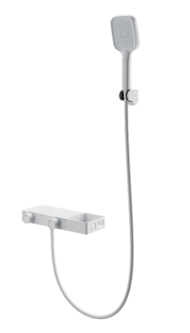 WONZON & WOGHAND Смеситель для ванны с душем Shelf, Белый матовый (WW-B2551-MW) WW-B2551-MW