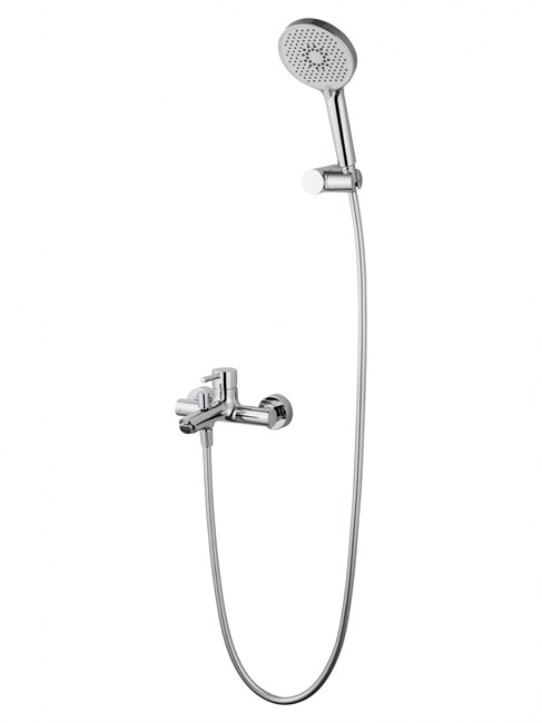 WONZON & WOGHAND Смеситель для ванны с душем SOLO, Хром (WW-639032-1-CR) WW-639032-1-CR