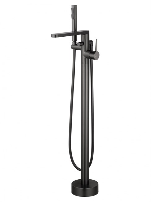 WONZON & WOGHAND Смеситель для ванны напольного монтажа STICK, Темный графит (WW-88649901-BGM) WW-88649901-BGM