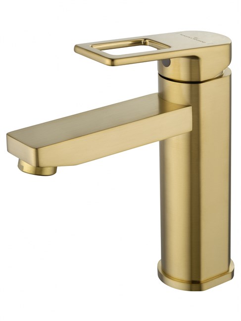 WONZON & WOGHAND Смеситель для раковины FRAME, Брашированное золото (WW-88139010-BG) WW-88139010-BG