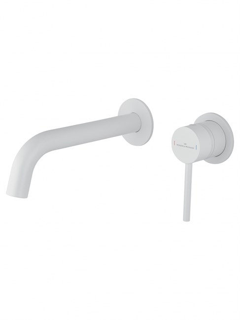WONZON & WOGHAND Смеситель для раковины встраиваемый STICK, Белый матовый (WW-88869017-MW) WW-88869017-MW