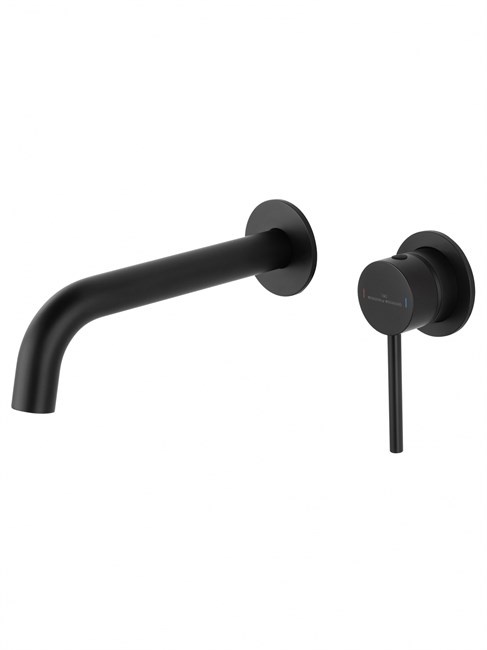 WONZON & WOGHAND Смеситель для раковины встраиваемый STICK, Черный матовый (WW-88869017-MB) WW-88869017-MB