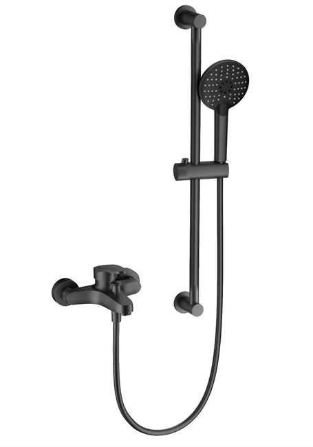 WONZON & WOGHAND Смеситель для ванны с душевым гарнитуром , Темный графит (WW-C2501-BGG) WW-C2501-BGG