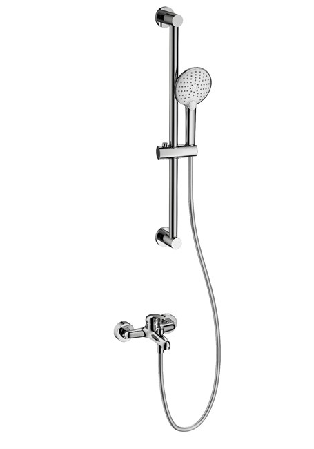WONZON & WOGHAND Смеситель для ванны с душевым гарнитуром , Хром (WW-4560-CR) WW-4560-CR