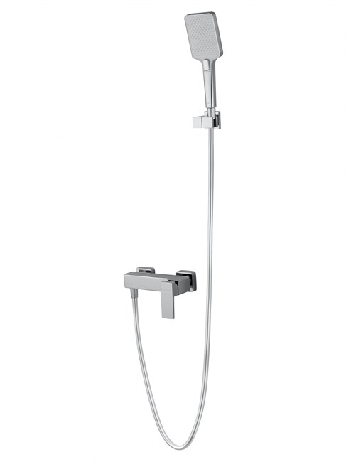 WONZON & WOGHAND Смеситель для душа CUBE 2.0, Хром (WW-88048068-CR) WW-88048068-CR