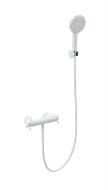 WONZON & WOGHAND Смеситель для душа с термостатом Strato, Белый матовый (WW-B2048-A-MW) WW-B2048-A-MW