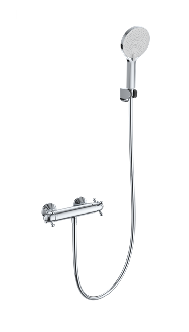 WONZON & WOGHAND Смеситель для душа с термостатом Strato, Хром (WW-B2048-A-CR) WW-B2048-A-CR