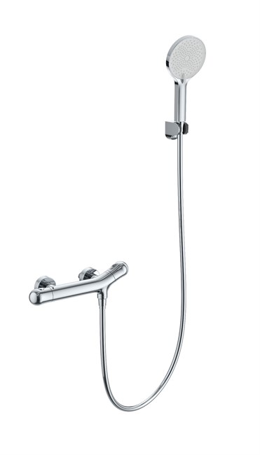 WONZON & WOGHAND Смеситель для душа с термостатом T-1000, Хром (WW-B2057-A-CR) WW-B2057-A-CR
