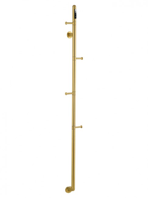 WONZON & WOGHAND Полотенцесушитель электрический KASSEL, Брашированное золото (WW-AL616-BG) WW-AL616-BG
