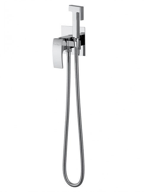 WONZON & WOGHAND Смеситель с гигиеническим душем встраиваемый FIT, Хром (WW-88829009-CR) WW-88829009-CR