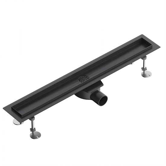 WONZON & WOGHAND Душевой трап-лоток 70 см , Черный матовый (WW-651700T-MB) WW-651700T-MB