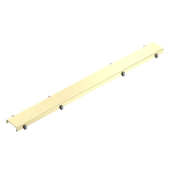 WONZON & WOGHAND Решетка для душевого трапа под плитку 60 см , Брашированное золото (WW-651600M-BG) WW-651600M-BG