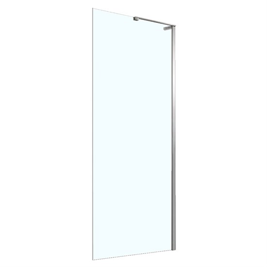 AZARIO Душевая перегородка Кронос 120х200 AZ-6310-120-CH-CL цвет хром AZ-6310-120-CH-CL