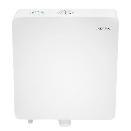 AZARIO Бачок пластиковый с ароматизатором 380x100x395 с соединительной трубой (AZ-L06B) AZ-L06B