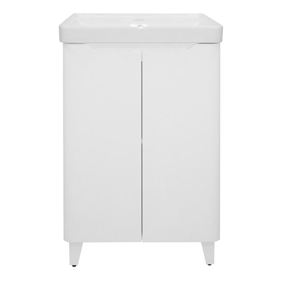 AZARIO Комплект Тумба Лотос 50 Н напольная с раковиной Монте 50 CS00094663 CS00094663