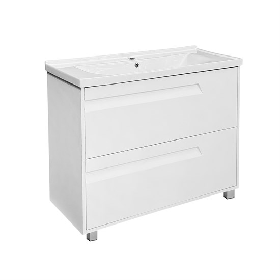 AZARIO Тумба напольная Элегия 100/2H с раковиной Монте Нео 100 CS00106427 CS00106427