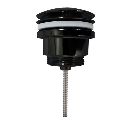 AZARIO Донный клапан для раковины, CLIC-CLAC, 1 1/4, латунь, черный (AZ-105-BL-Н) AZ-105-BL-Н