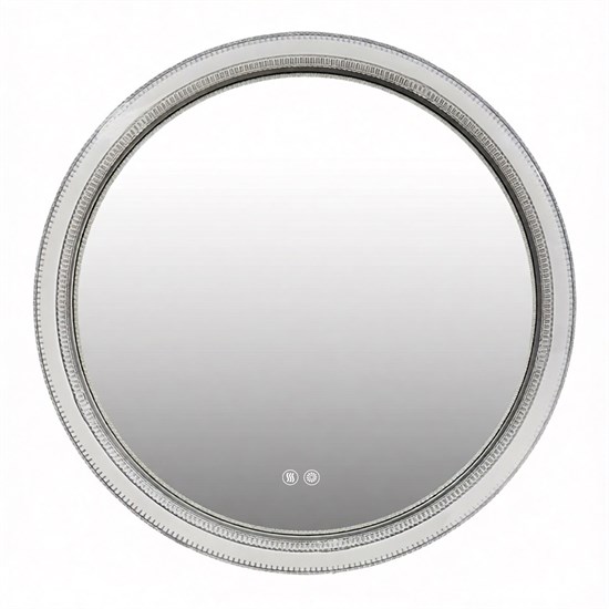 AZARIO Зеркало с подсветкой в ванную Грей 600х600х50 АZ-LED010125 цвет серый матовый АZ-LED010125