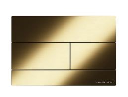 CERAMICA NOVA Кнопка смыва Баланс (Balance), клавиши Прямоугольники (Rect), цвет брашированная золото, арт. CN12-004BG CN12-004BG