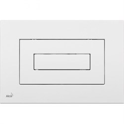 ALCA PLAST Кнопка управления, система двойного слива 3л/6л, белая M470