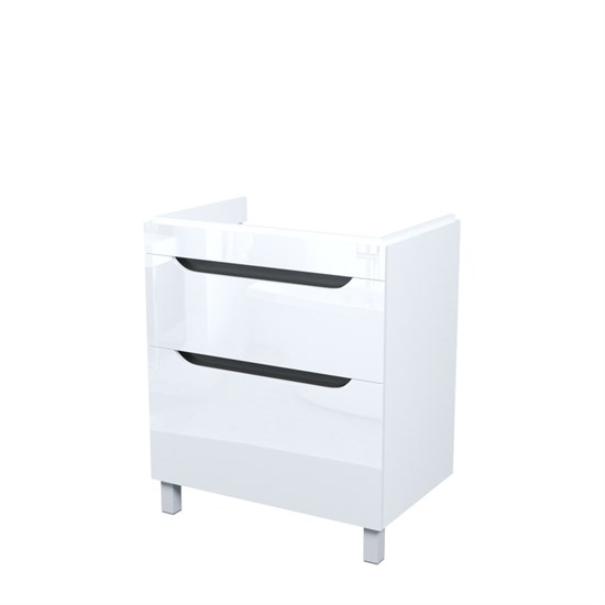 IDDIS Тумба напольная, 70 см, белый, Рэй (Ray), RAY70WFi95 подходит умыв. 4077000i28 RAY70WFi95