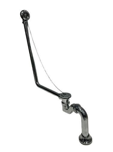ASTRA-FORM Washbasin 3001.01 CR Слив-перелив 95* для отдельностоящих ванн (Атрия, Ретро, Капри, Мальборо, Монако, Лотус, Прима), хром Astra-Form 8010034