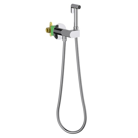 TIMO Смеситель встроенный с гигиеническим душем Caisa хром (9137/00SM) 9137/00SM