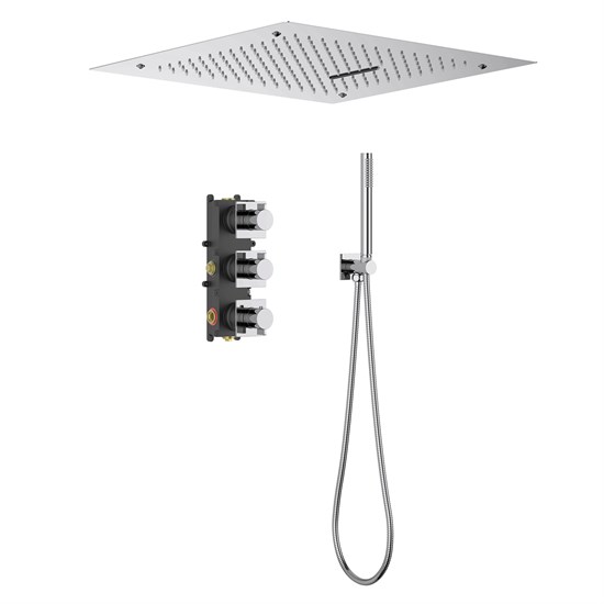 TIMO Душевая система встроенная с термостатом Caisa хром (SX-9029/00SM) SX-9029/00SM