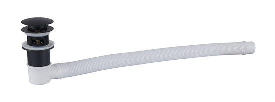 BELBAGNO Слив-перелив для BB03/BB09 BB39-OVF-NERO, черный BB39-OVF-NERO