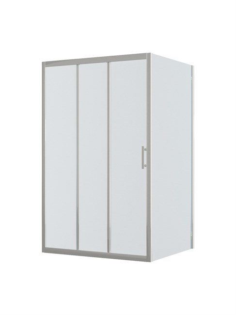BELBAGNO Uno-195 Душевой уголок прямоугольный размер 110x70 см, двери раздвижные, профиль - хром / стекло - прозрачное UNO-195-AHF-31-110/70-C-Cr