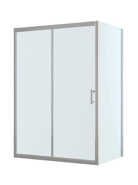 BELBAGNO Uno-195 Душевой уголок прямоугольный размер 150x80 см, двери раздвижные, профиль - хром / стекло - прозрачное UNO-195-AH-1-150/80-C-Cr