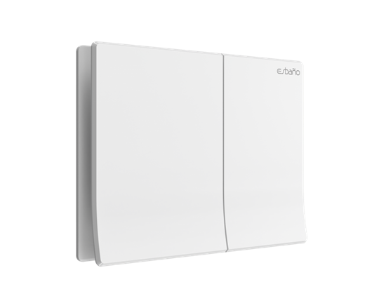ESBANO Клавиша слива белый ESINBKL40GW