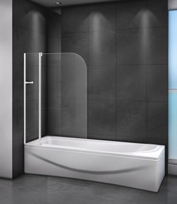 CEZARES RELAX-V-11-L Душевые шторки для ванн складные, стекло 4 мм, левый вариант - фото 42589