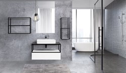 CEZARES Cadro Вставка в дно металлического каркаса под раковину, 116,3x42,3x1,6 CADRO-120-MENS-NO - фото 51593
