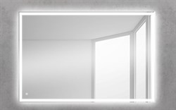 BELBAGNO Зеркало со встроенным светильником и кнопочным выключателем, 12W, 220-240V, 1000x30x600 - фото 53982