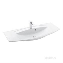 AQUATON Milan 120 Раковина из литьевого мрамора 1A704531ML010