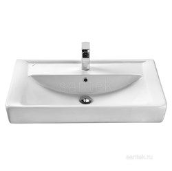 SANTEK Тигода 80 Раковина керамическая 1WH302084 - фото 57435