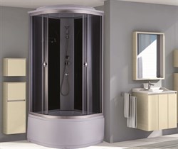 NIAGARA Classic Душевая кабина NG-2508-14 (900х900х2150) высокий поддон (45 см) стекло ТОНИРОВАННОЕ NG-2508-14 - фото 69526
