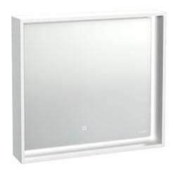 CERSANIT зеркало: LOUNA 80, с подсветкой, белый - фото 72022