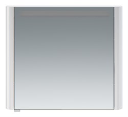 AM.PM Sensation, зеркало, зеркальный шкаф, правый,80 см, с подсветкой, белый, глянец, шт - фото 80131