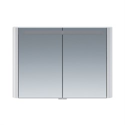 AM.PM Sensation, зеркало, зеркальный шкаф, 100 см, с подсветкой, белый, глянец, шт - фото 80209