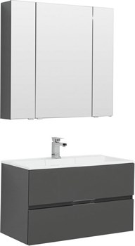 AQUANET Алвита 90 Комплект мебели для ванной комнаты AQUANET Алвита 90 - фото 82644